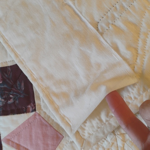 Patchwork Star Hand Quilted - Multicolor Quilt/Wall Hanging